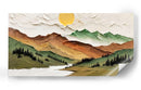 Cumbres de Relieve - Caperh | Cuadro decorativo de Canvas Lab