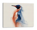 Pingüino azul y rojo - DIEGO D L | Cuadro decorativo de Canvas Lab