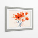 Flores naranjas en florero - DIEGO D L | Cuadro decorativo de Canvas Lab