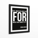 Frida Kahlo Quote - Vicky Hanggara | Cuadro decorativo de Canvas Lab