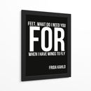 Frida Kahlo Quote - Vicky Hanggara | Cuadro decorativo de Canvas Lab