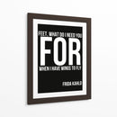 Frida Kahlo Quote - Vicky Hanggara | Cuadro decorativo de Canvas Lab