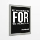 Frida Kahlo Quote - Vicky Hanggara | Cuadro decorativo de Canvas Lab