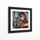 Caperucita Roja - R.pardo | Cuadro decorativo de Canvas Lab