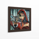 Caperucita Roja - R.pardo | Cuadro decorativo de Canvas Lab