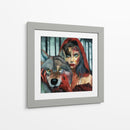Caperucita Roja - R.pardo | Cuadro decorativo de Canvas Lab