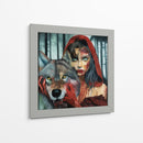 Caperucita Roja - R.pardo | Cuadro decorativo de Canvas Lab