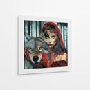 Caperucita Roja - R.pardo | Cuadro decorativo de Canvas Lab