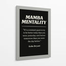 Frases sobre a Mentalidade Mamba - Vicky Hanggara | Cuadro decorativo de Canvas Lab