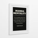 Frases sobre a Mentalidade Mamba - Vicky Hanggara | Cuadro decorativo de Canvas Lab