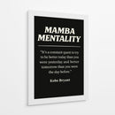 Frases sobre a Mentalidade Mamba - Vicky Hanggara | Cuadro decorativo de Canvas Lab