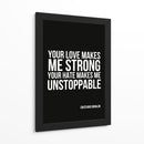 Frases de Cristiano Ronaldo - Vicky Hanggara | Cuadro decorativo de Canvas Lab