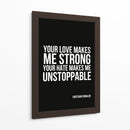 Frases de Cristiano Ronaldo - Vicky Hanggara | Cuadro decorativo de Canvas Lab