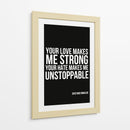 Frases de Cristiano Ronaldo - Vicky Hanggara | Cuadro decorativo de Canvas Lab