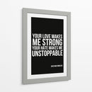 Frases de Cristiano Ronaldo - Vicky Hanggara | Cuadro decorativo de Canvas Lab
