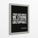 Frases de Cristiano Ronaldo - Vicky Hanggara | Cuadro decorativo de Canvas Lab
