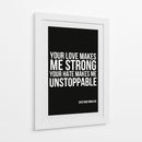 Frases de Cristiano Ronaldo - Vicky Hanggara | Cuadro decorativo de Canvas Lab