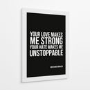 Frases de Cristiano Ronaldo - Vicky Hanggara | Cuadro decorativo de Canvas Lab