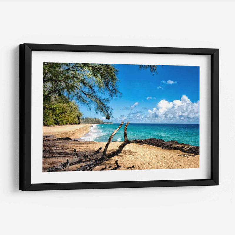 Playa Lumahai - Danny Head | Cuadro decorativo de Canvas Lab