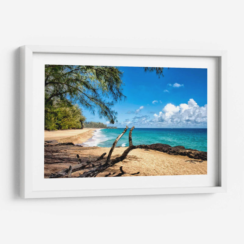 Playa Lumahai - Danny Head | Cuadro decorativo de Canvas Lab