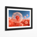 Diente de león naranja - DIEGO D L | Cuadro decorativo de Canvas Lab