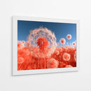 Diente de león naranja - DIEGO D L | Cuadro decorativo de Canvas Lab