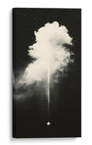 Humo blanco y estrella - DIEGO D L | Cuadro decorativo de Canvas Lab