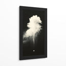 Humo blanco y estrella - DIEGO D L | Cuadro decorativo de Canvas Lab