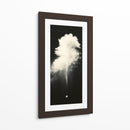Humo blanco y estrella - DIEGO D L | Cuadro decorativo de Canvas Lab