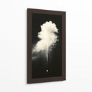Humo blanco y estrella - DIEGO D L | Cuadro decorativo de Canvas Lab