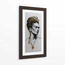Frida en tinta dorada - DIEGO D L | Cuadro decorativo de Canvas Lab