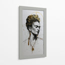 Frida en tinta dorada - DIEGO D L | Cuadro decorativo de Canvas Lab