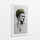 Frida en tinta dorada - DIEGO D L | Cuadro decorativo de Canvas Lab