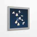 Mariposas blancas I - DIEGO D L | Cuadro decorativo de Canvas Lab