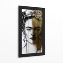 Frida dorada - DIEGO D L | Cuadro decorativo de Canvas Lab