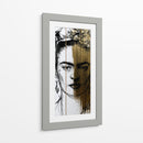 Frida dorada - DIEGO D L | Cuadro decorativo de Canvas Lab