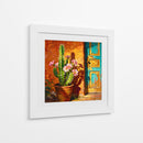 Cactus y Puerta Durante la Hora Dorada - Toddmann | Cuadro decorativo de Canvas Lab