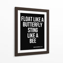 Muhammad Ali Quotes - Vicky Hanggara | Cuadro decorativo de Canvas Lab