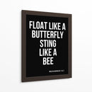 Muhammad Ali Quotes - Vicky Hanggara | Cuadro decorativo de Canvas Lab
