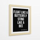 Muhammad Ali Quotes - Vicky Hanggara | Cuadro decorativo de Canvas Lab