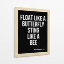 Muhammad Ali Quotes - Vicky Hanggara | Cuadro decorativo de Canvas Lab