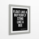 Muhammad Ali Quotes - Vicky Hanggara | Cuadro decorativo de Canvas Lab