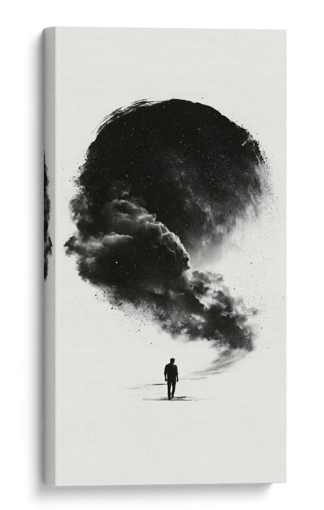 Nubes y universo - DIEGO D L | Cuadro decorativo de Canvas Lab