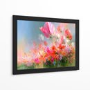 Flores rosas I - DIEGO D L | Cuadro decorativo de Canvas Lab