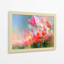 Flores rosas I - DIEGO D L | Cuadro decorativo de Canvas Lab