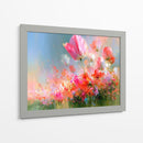 Flores rosas I - DIEGO D L | Cuadro decorativo de Canvas Lab