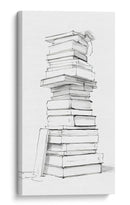 Montañas de libros - DIEGO D L | Cuadro decorativo de Canvas Lab