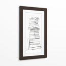 Montañas de libros - DIEGO D L | Cuadro decorativo de Canvas Lab