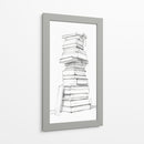 Montañas de libros - DIEGO D L | Cuadro decorativo de Canvas Lab