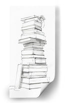 Montañas de libros - DIEGO D L | Cuadro decorativo de Canvas Lab